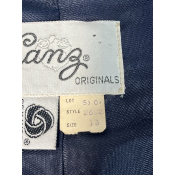 Vintage Lanz Originals Women’s Vest Size 13 Red Wool Blend - Picture 6 of 16